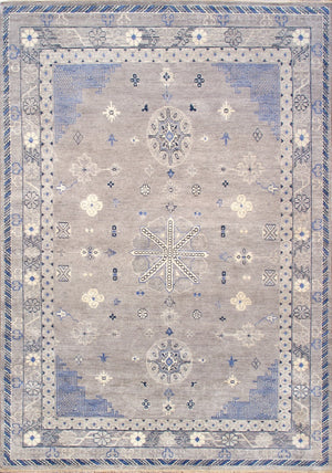 Pasargad Home Khotan Collection Hand-knotted Camel Wool Area Rug - Timeless Elegance For Your Space   Pa-30 9x13