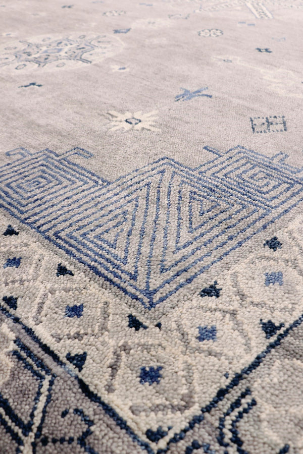 Pasargad Home Khotan Collection Hand-knotted Camel Wool Area Rug - Timeless Elegance For Your Space   Pa-30 9x13