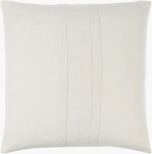 Livabliss Pleated Cotton Accent Pillow Artisan Crafted Textured Square Sofa Bedroom Decor PAC001-2222D