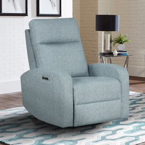 Parker Living Thriller - Natural Beauty Blue Power Swivel Glider Recliner - Set of 2 Natural Beauty Blue MTHR#812GSP-2-NBB Parker House