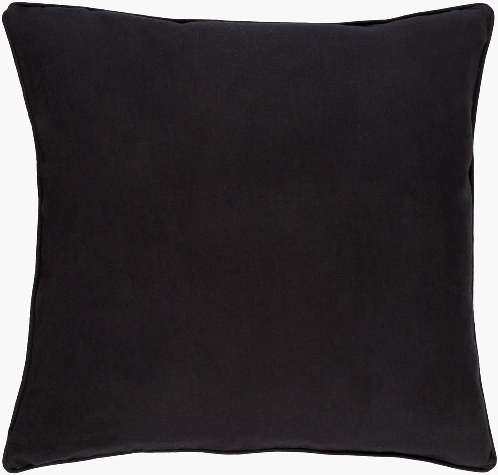 Surya Pagoda 13"L X 20"W Decorative Lumbar Pillow - Soft Linen-cotton Blend With Intricate Detailing Metallic Silver Linen,Cotton Pag004-1320p