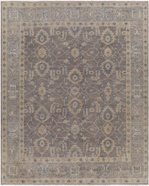 Palais PAL-2307 8'10" x 12' Handmade Rug PAL2307-81012  Gray, Medium Gray, Ivory, Seafoam, Taupe Surya