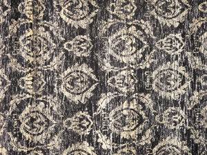 Pasargad Home Sari Silk Collection Hand-knotted Area Rug In Rich Jewel Tones For Stunning Decor   Pale-1 8x10