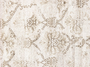 Pasargad Home Hand-knotted Lamb's Wool Area Rug – Luxurious Transitional Elegance For Any Room   Pale-230 6x9