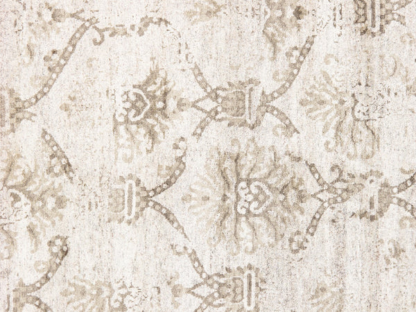 Pasargad Home Hand-knotted Lamb's Wool Area Rug – Luxurious Transitional Elegance For Any Room   Pale-230 6x9