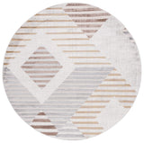 Safavieh Palma 328 Power Loomed Rug Beige / Light Grey 10' x 14'