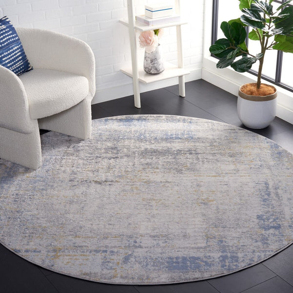 Safavieh Palma 338 Power Loomed  Rug Beige / Light Blue PAM338A-2