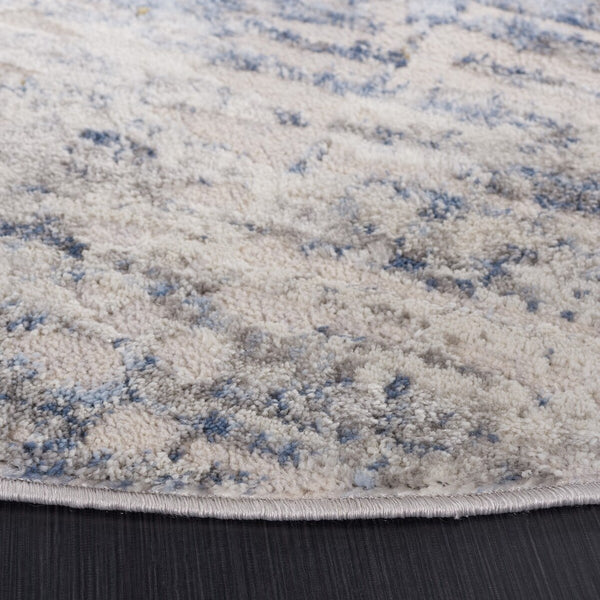 Safavieh Palma 344 Power Loomed  Rug Beige / Light Blue PAM344A-2