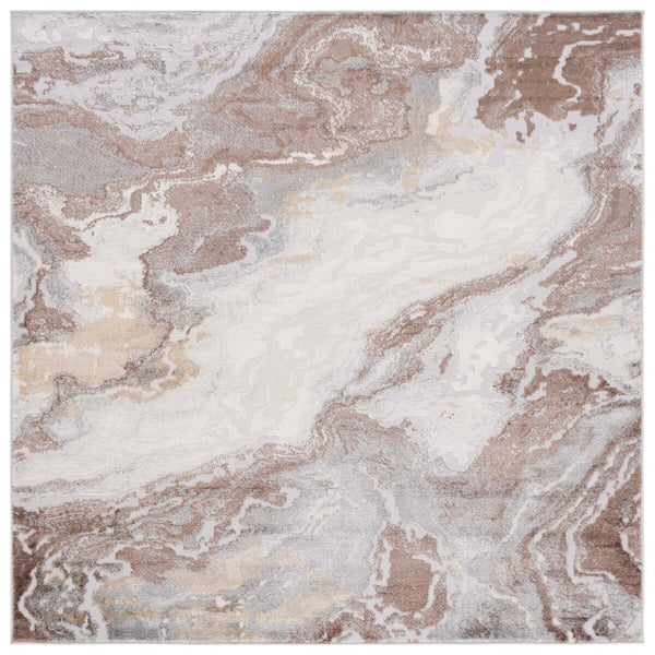 Safavieh Palma 348 Power Loomed  Rug Beige / Brown PAM348B-2