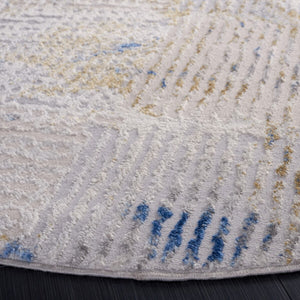 Safavieh Palma 350 Power Loomed  Rug Beige / Blue PAM350A-2