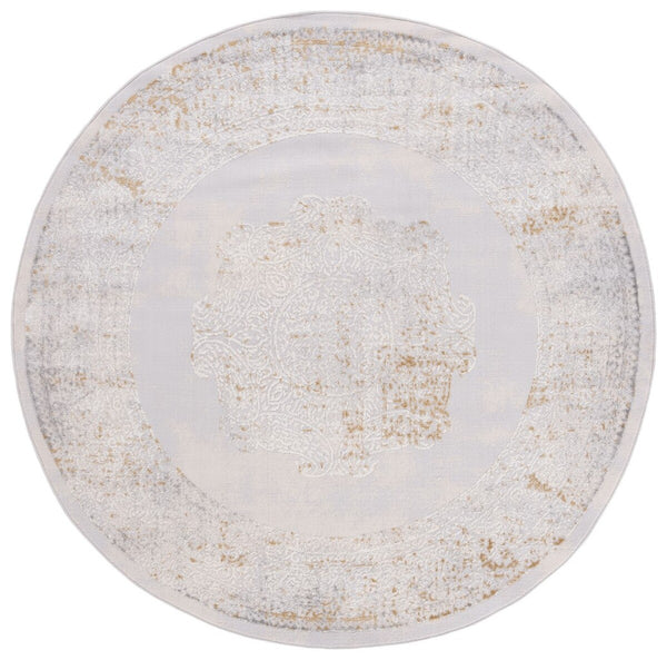 Safavieh Palma 354 Power Loomed  Rug Beige / Light Blue PAM354A-2