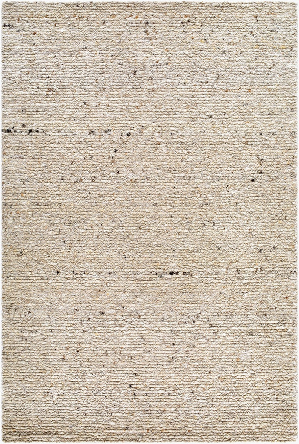 Livabliss Passion Collection Hand Tufted Wool Area Rug for Living Room or Primary Bedroom Cream, Ivory 5' x 7'6" PAN2302-576