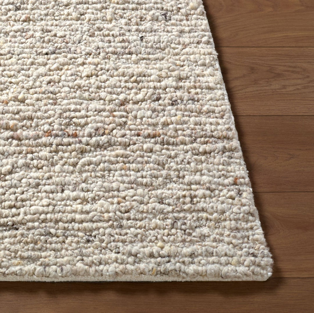 Livabliss Passion Collection Hand Tufted Wool Area Rug for Living Room or Primary Bedroom Cream, Ivory 5' x 7'6" PAN2302-576