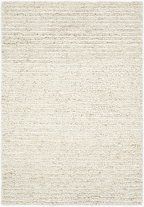 Livabliss Passion Hand Tufted Wool Area Rug Large Format Living Room Bedroom Floor Accent Ivory, Cream 2' x 3' PAN2303-23