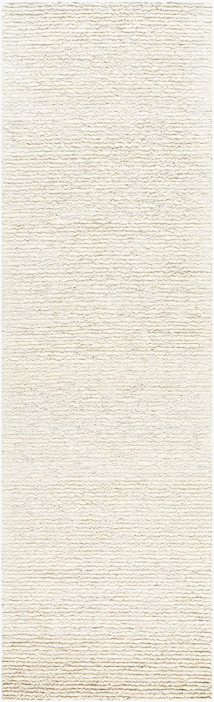 Livabliss Passion Hand Tufted Wool Area Rug Large Format Living Room Bedroom Floor Accent Ivory, Cream 3' x 10' PAN2303-310