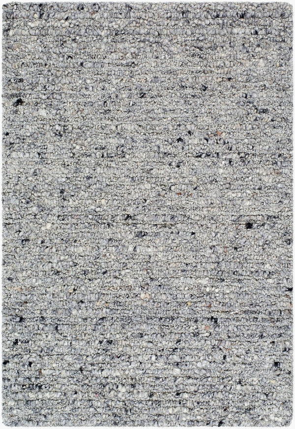 Livabliss Passion Hand-tufted Wool Area Rug for Living Dining or Bedroom Anchor Decor Charcoal, Stone 2' x 3' PAN2304-23