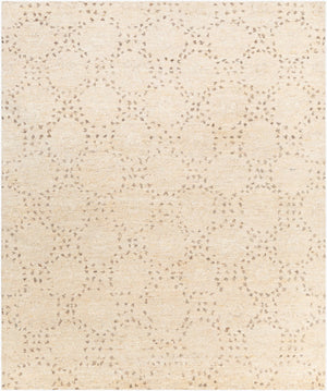 Surya Pampa Hand-knotted 2' X 3' Modern Wool & Polyester Rug - Soft, Durable, Stylish Home Décor Piece Cream Wool,Polyester Pap1000-810