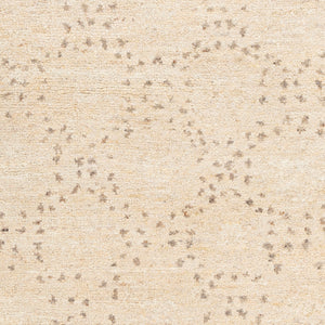 Surya Pampa Hand-knotted 2' X 3' Modern Wool & Polyester Rug - Soft, Durable, Stylish Home Décor Piece Cream Wool,Polyester Pap1000-810