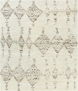 Surya Pampa Hand-knotted 2' X 3' Modern Wool & Polyester Rug - Soft, Durable, Stylish Home Décor Piece Cream Wool,Polyester Pap1001-23