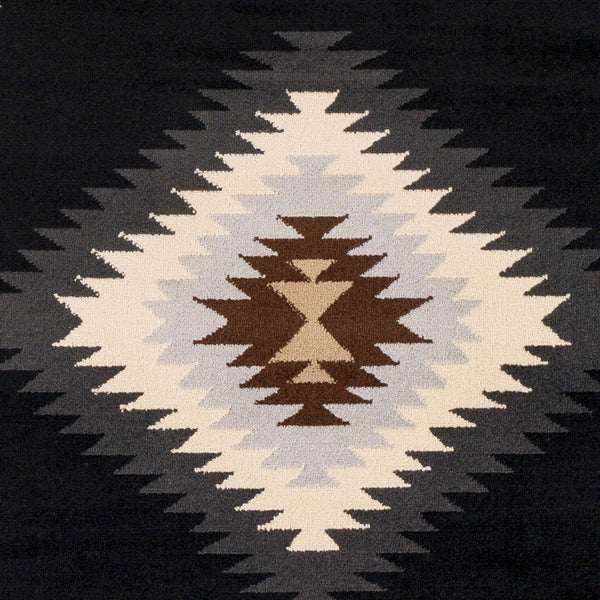 Livabliss Paramount Rustic Farmhouse Polypropylene Runner Rug for Hallways and Entryways Black, Charcoal 2'2" x 7'7" PAR1095-2276