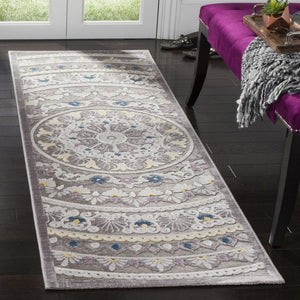 Safavieh Paradise 644 Power Loomed  Rug Grey / Light Grey PAR644B-5