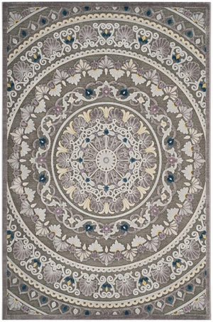Safavieh Paradise 644 Power Loomed  Rug Grey / Light Grey PAR644B-5
