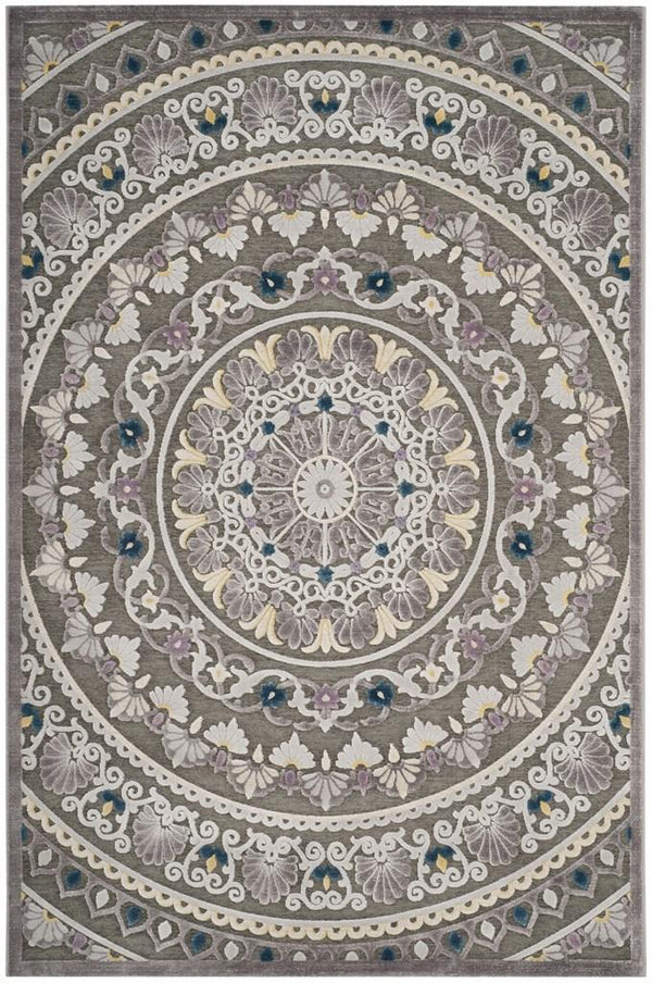 Safavieh Paradise 644 Power Loomed  Rug Grey / Light Grey PAR644B-5