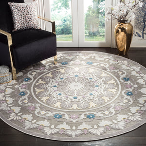 Safavieh Paradise 644 Power Loomed  Rug Grey / Light Grey PAR644B-5
