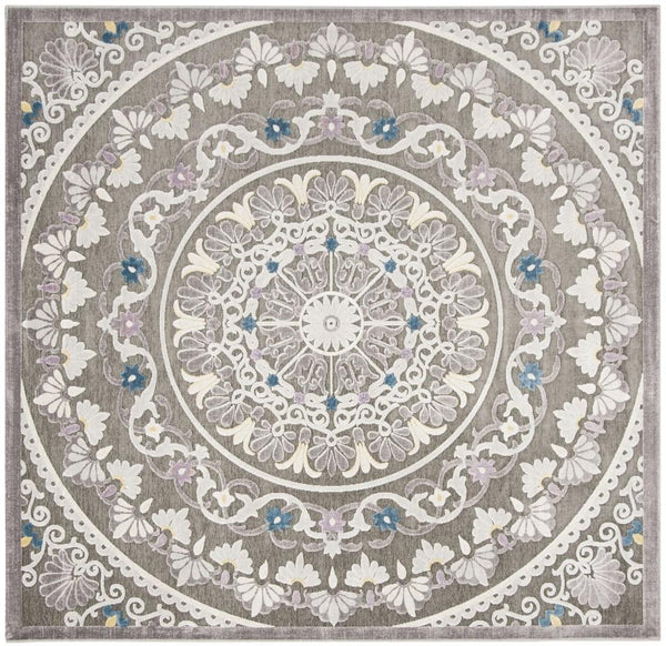 Safavieh Paradise 644 Power Loomed  Rug Grey / Light Grey PAR644B-5