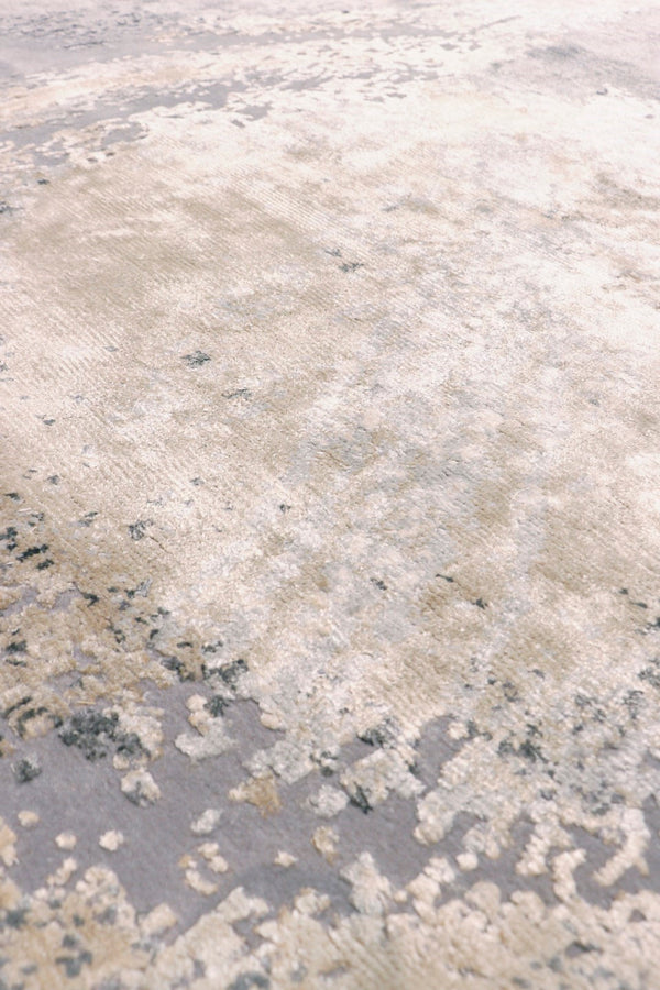 Pasargad Modern Collection Hand-knotted Silk & Wool Abstract Rug - Elegant Design For Sophisticated Homes   Pas-07 10x14