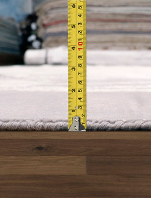 Pasargad Modern Collection Hand-knotted Silk & Wool Abstract Rug - Elegant Design For Sophisticated Homes   Pas-07 10x14