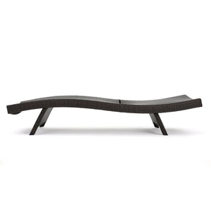 English Elm Salem Outdoor Pe Wicker Chaise Lounge Low Profile Poolside Sun Lounger 52005.00