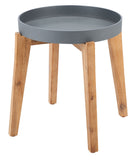 Safavieh Menria Side Table Natural, Grey PAT1500A