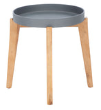 Safavieh Menria Side Table Natural, Grey PAT1500A