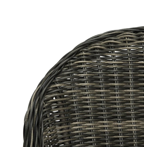 Safavieh Newton Wicker Arm Chair With Cushion Grey/Beige PAT2509A