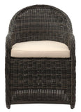 Newton Wicker Arm Chair With Cushion