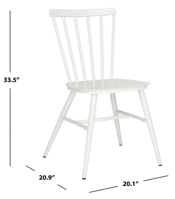 Safavieh Chester Side Chair - Set of 2 Matte White PAT3000A-SET2