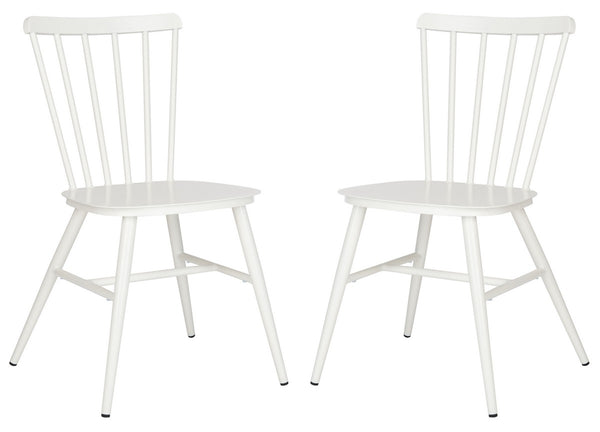 Safavieh Chester Side Chair - Set of 2 Matte White PAT3000A-SET2