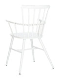 Safavieh Clifton Arm Chair - Set of 2 Matte White PAT3001A-SET2