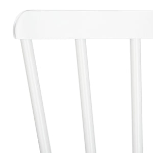Safavieh Clifton Arm Chair - Set of 2 Matte White PAT3001A-SET2