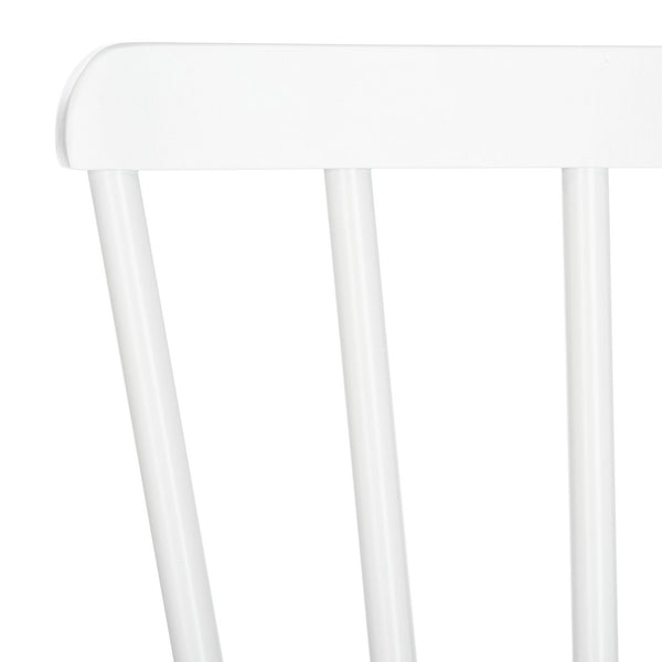 Safavieh Clifton Arm Chair - Set of 2 Matte White PAT3001A-SET2