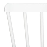 Safavieh Clifton Arm Chair - Set of 2 Matte White PAT3001A-SET2