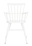 Safavieh Clifton Arm Chair - Set of 2 Matte White PAT3001A-SET2