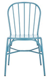 Everleigh Side Chair Set of 2 - Stylish Stackable Aluminum Chairs for Chic Outdoor Spaces