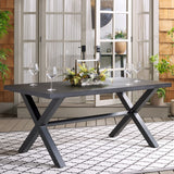 Safavieh Core Dining Table Grey PAT4053B