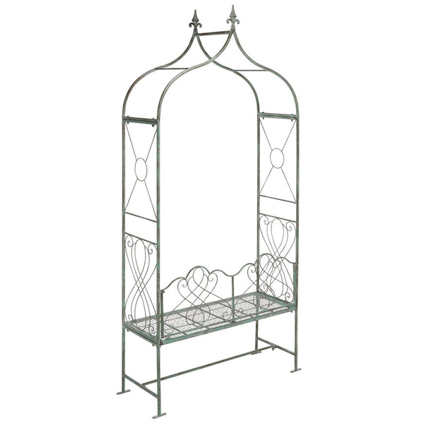 Safavieh Eloise Arbor XII23 Antique Green Iron PAT5010D