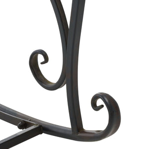 Safavieh Medrano Rocking Chair XII23 Anitique Black Iron PAT5030E