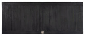 Safavieh Abri 47.63 Inch L Cushion Box XII23 Black Galvanized Steel PAT7037D