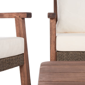 Safavieh Reid 4 Piece Living Set Beige PAT7051A-2BX