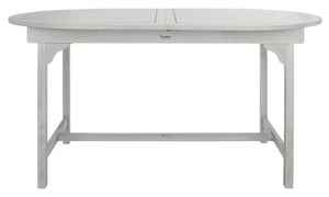 Safavieh Hikaru Extendable Dining Set XII23 Grey Galvanized Steel PAT7083B-3BX